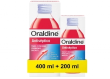 Pack Oraldine Antis�ptico 400+200 ml.