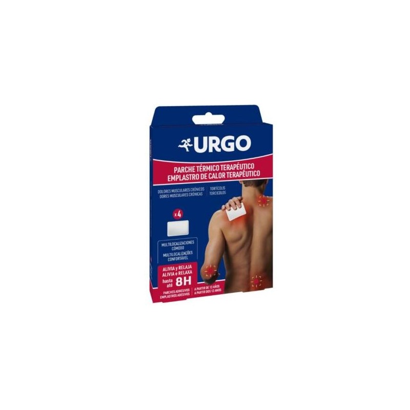 URGO PARCHE TERMICO MULTI 4 UND